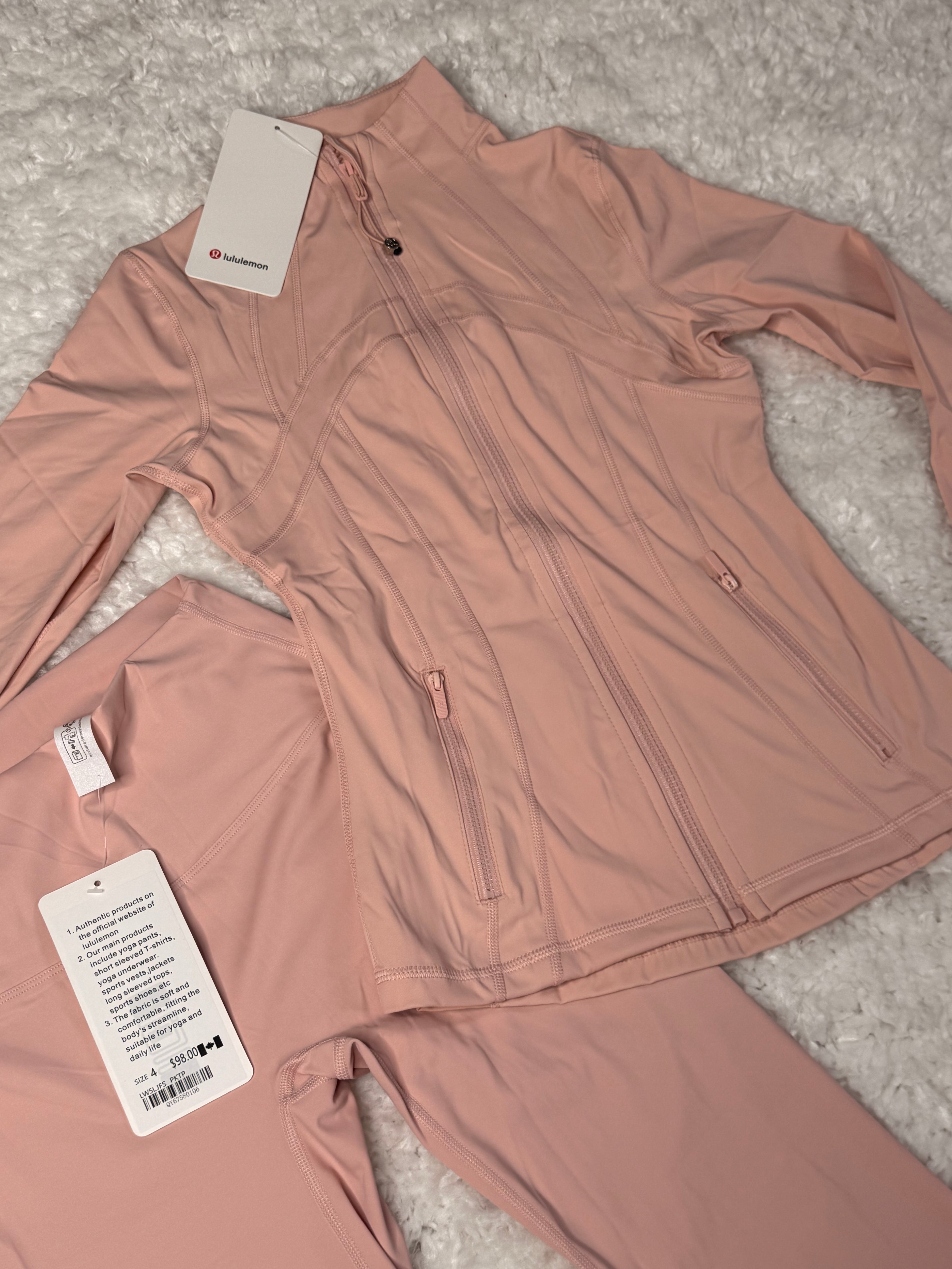 Sakura Pink Define Set Regular Zipper
