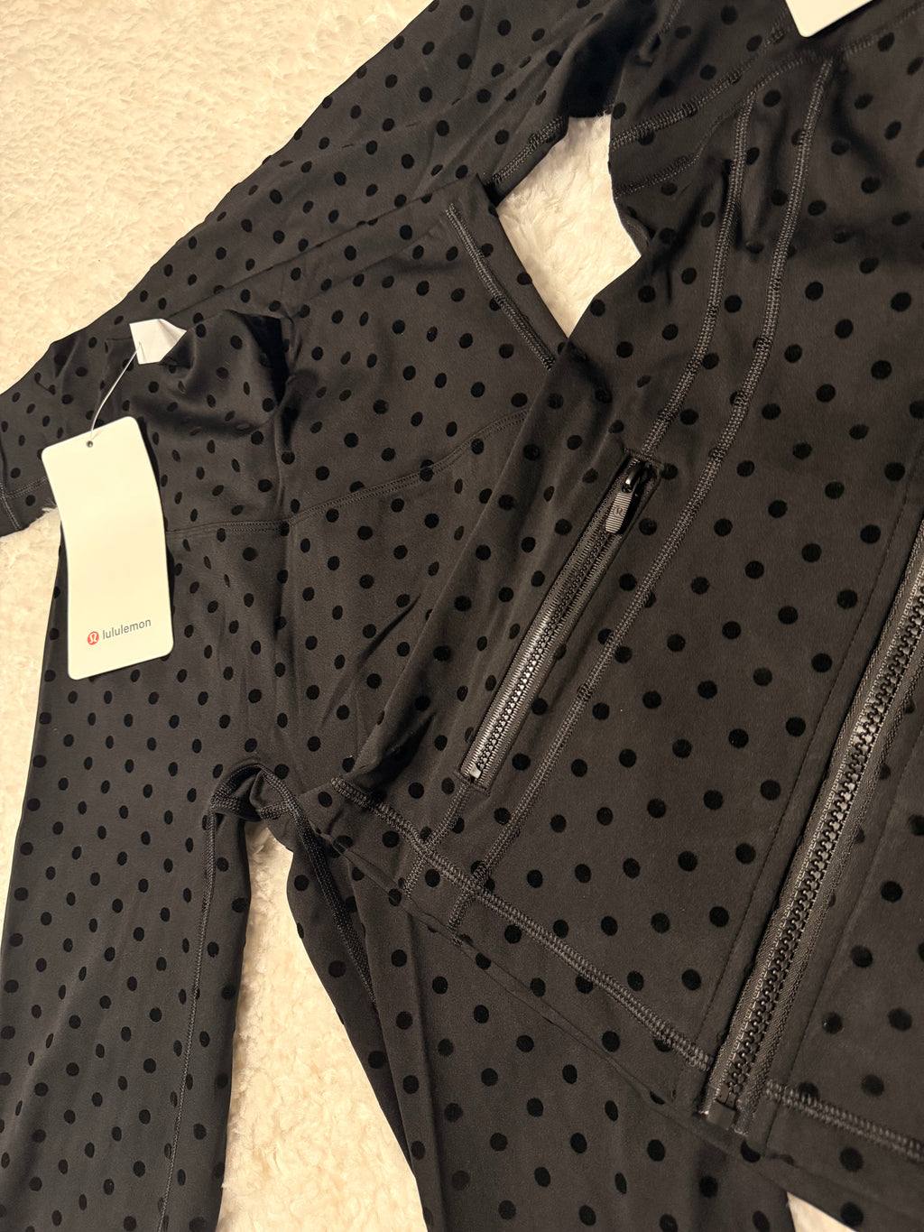 Black Polka Dot Define Set