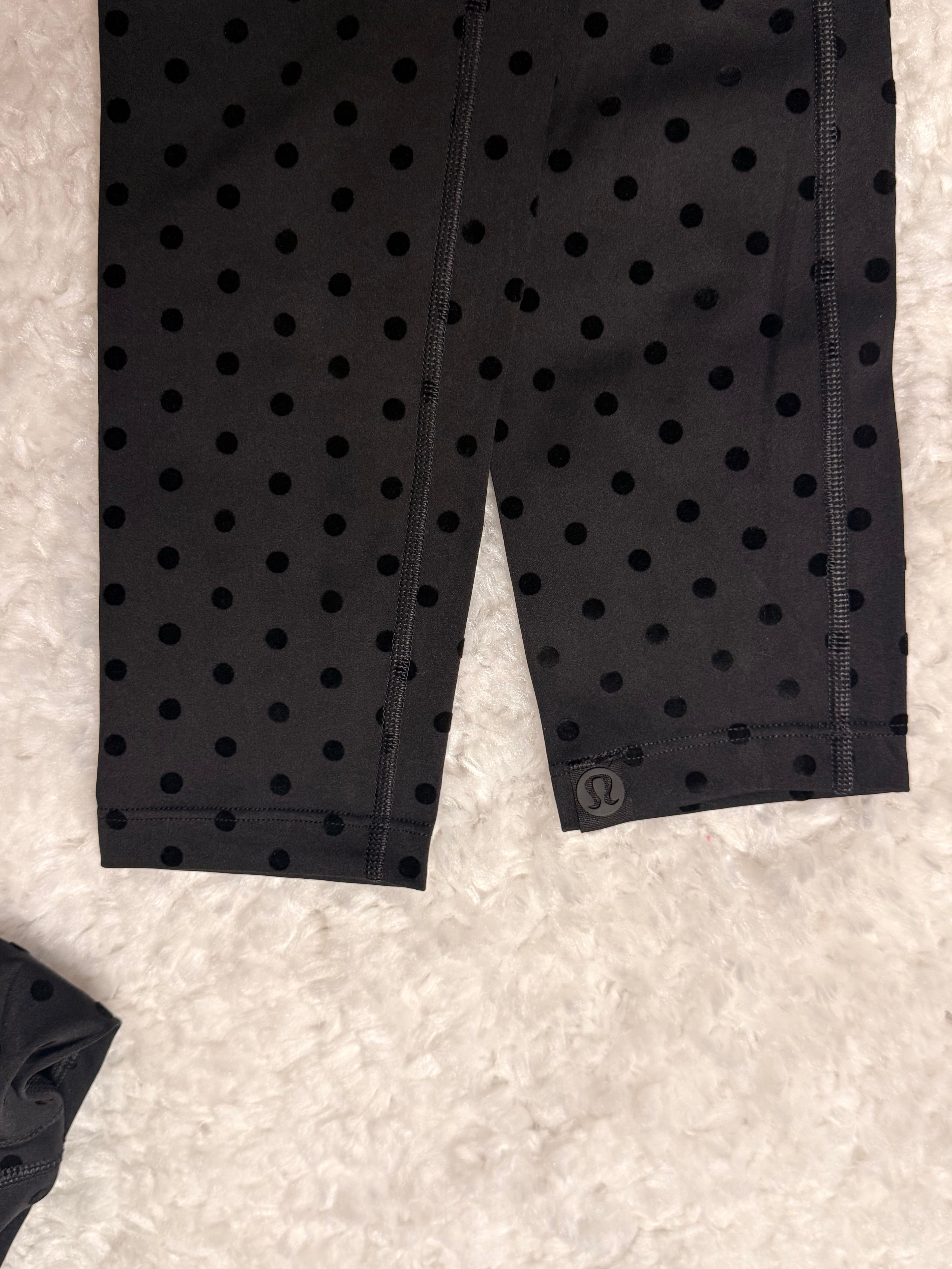 Black Polka Dot Define Set