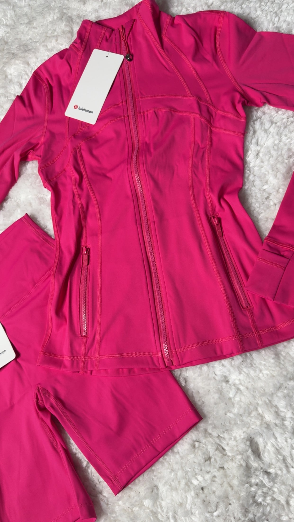 Hot Pink Define Shorts Set