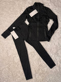 Black Polka Dot Define Set