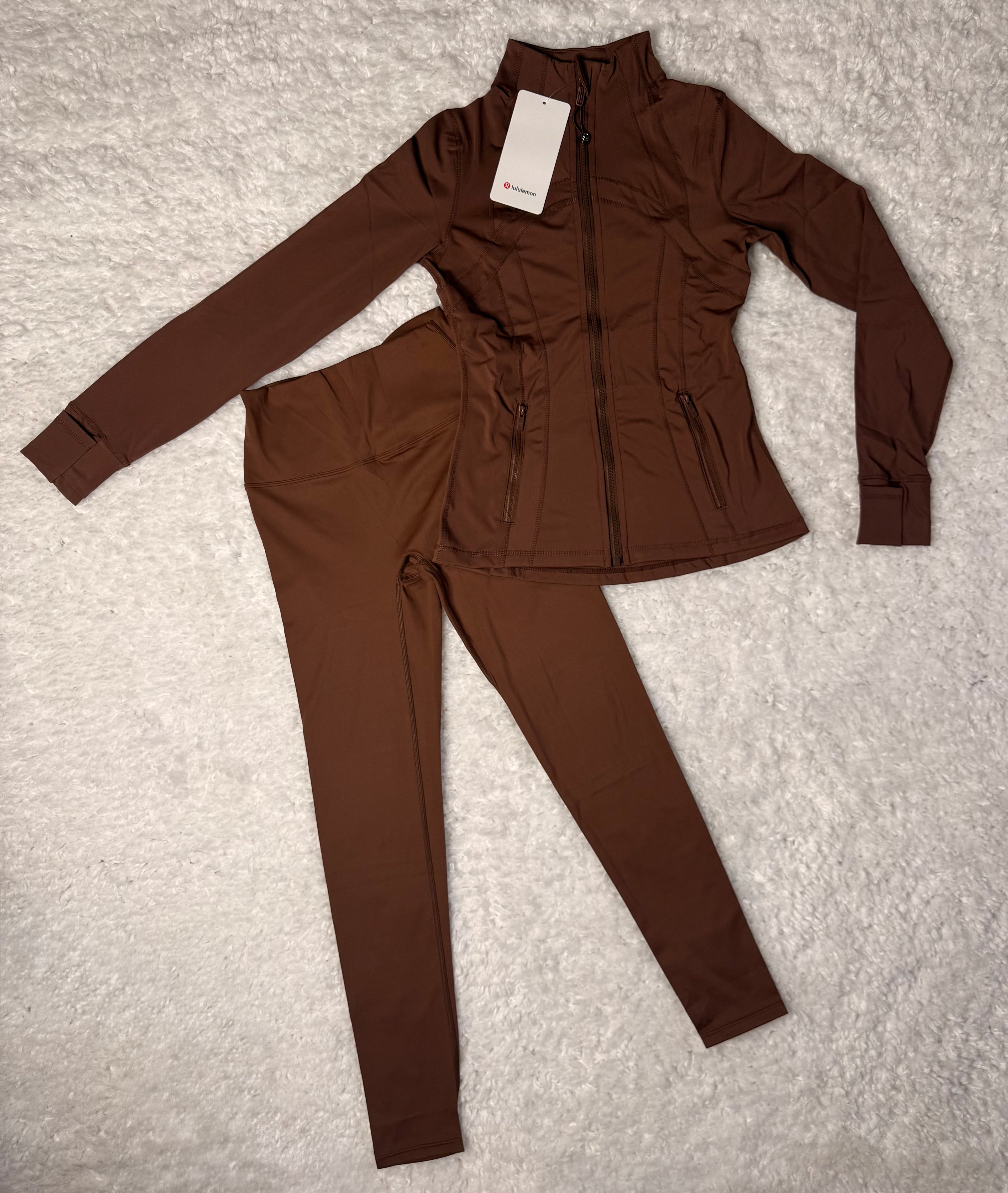 Brown Lululemon Define Set