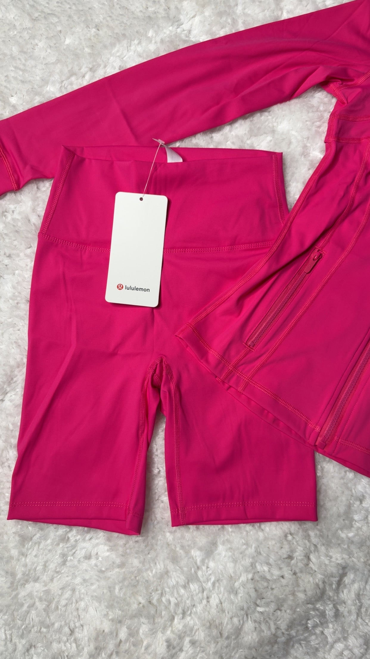 Hot Pink Define Shorts Set