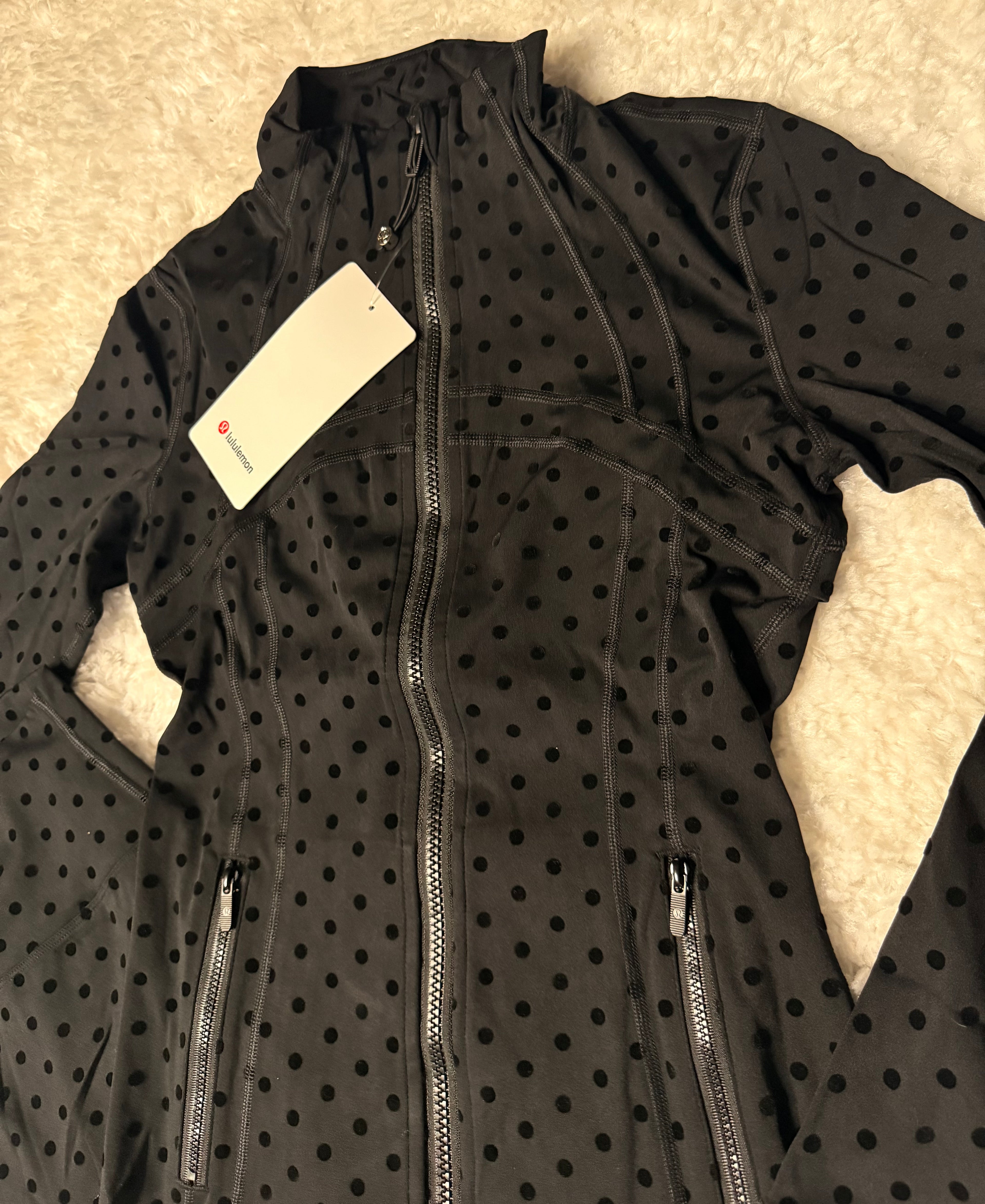 Black Polka Dot Define Set